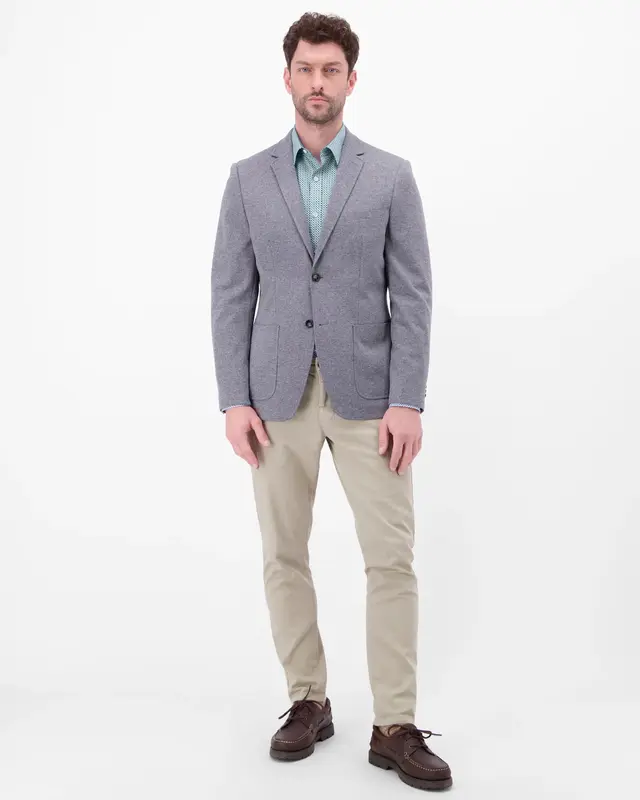 Lerros Hemd mit Print - Ice Blue