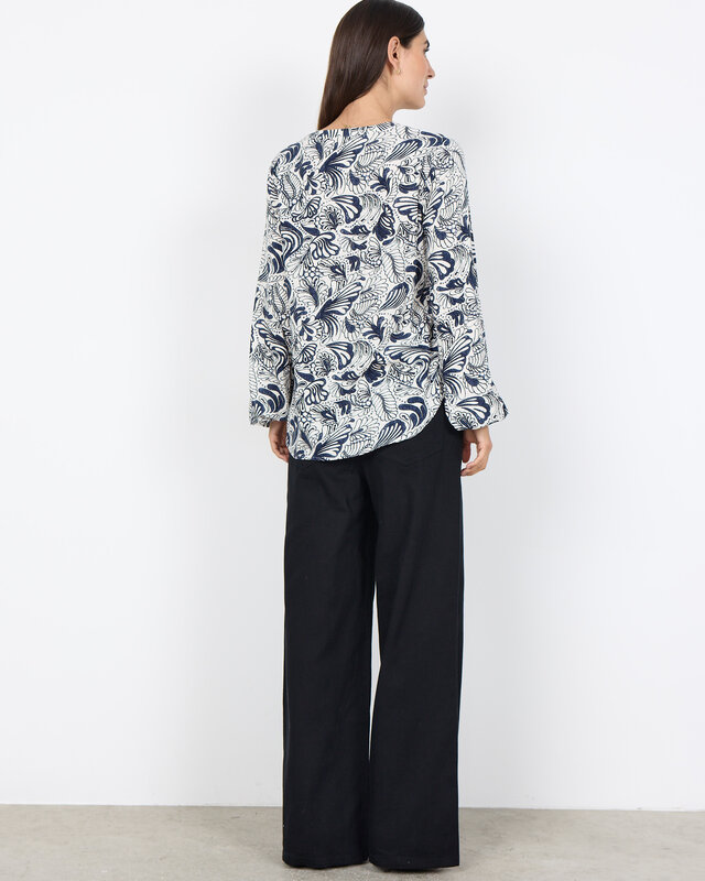 Soyaconcept Bluse Bayan 2 - Navy Combi