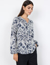 Soyaconcept Blouse Bayan 2 - Navy Combi