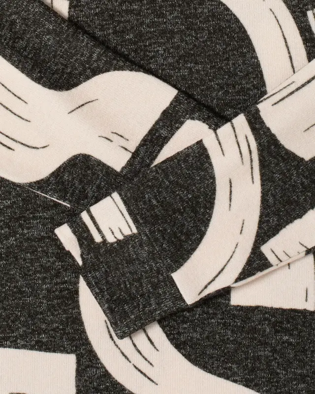 Cecil Gemustertes Melange Shirt - Raw Khaki Melange