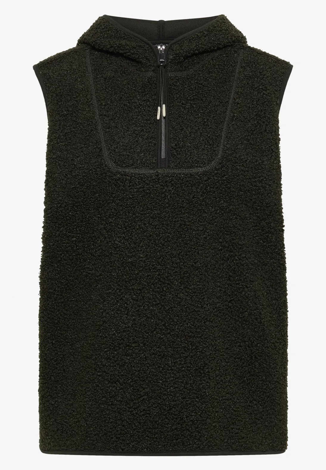 Cecil Teddy Troyer Vest - Raw Khaki