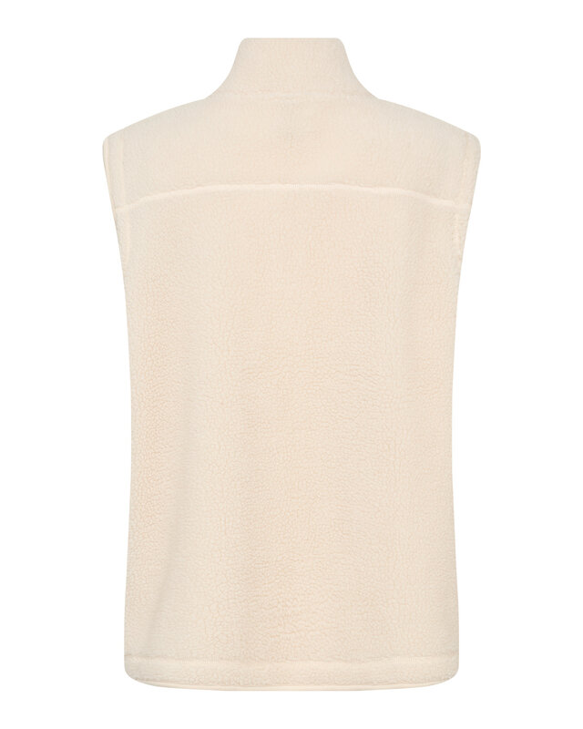 Soyaconcept Teddy Vest Onyx 3 - Cream