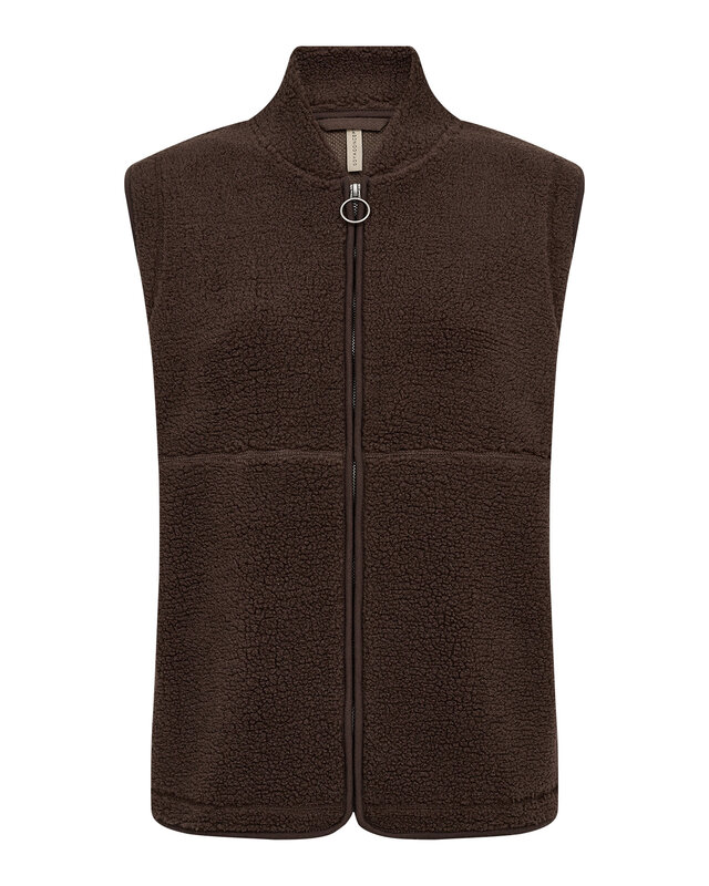 Soyaconcept Teddy Weste Onyx 3 - Hot Fudge