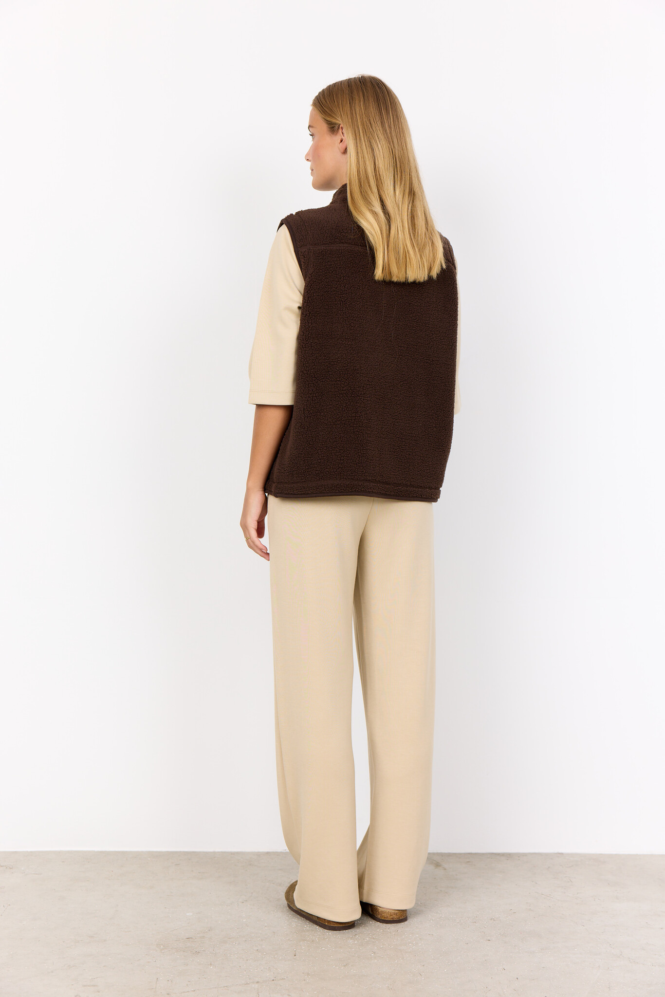 Soyaconcept Teddy Weste Onyx 3 - Hot Fudge