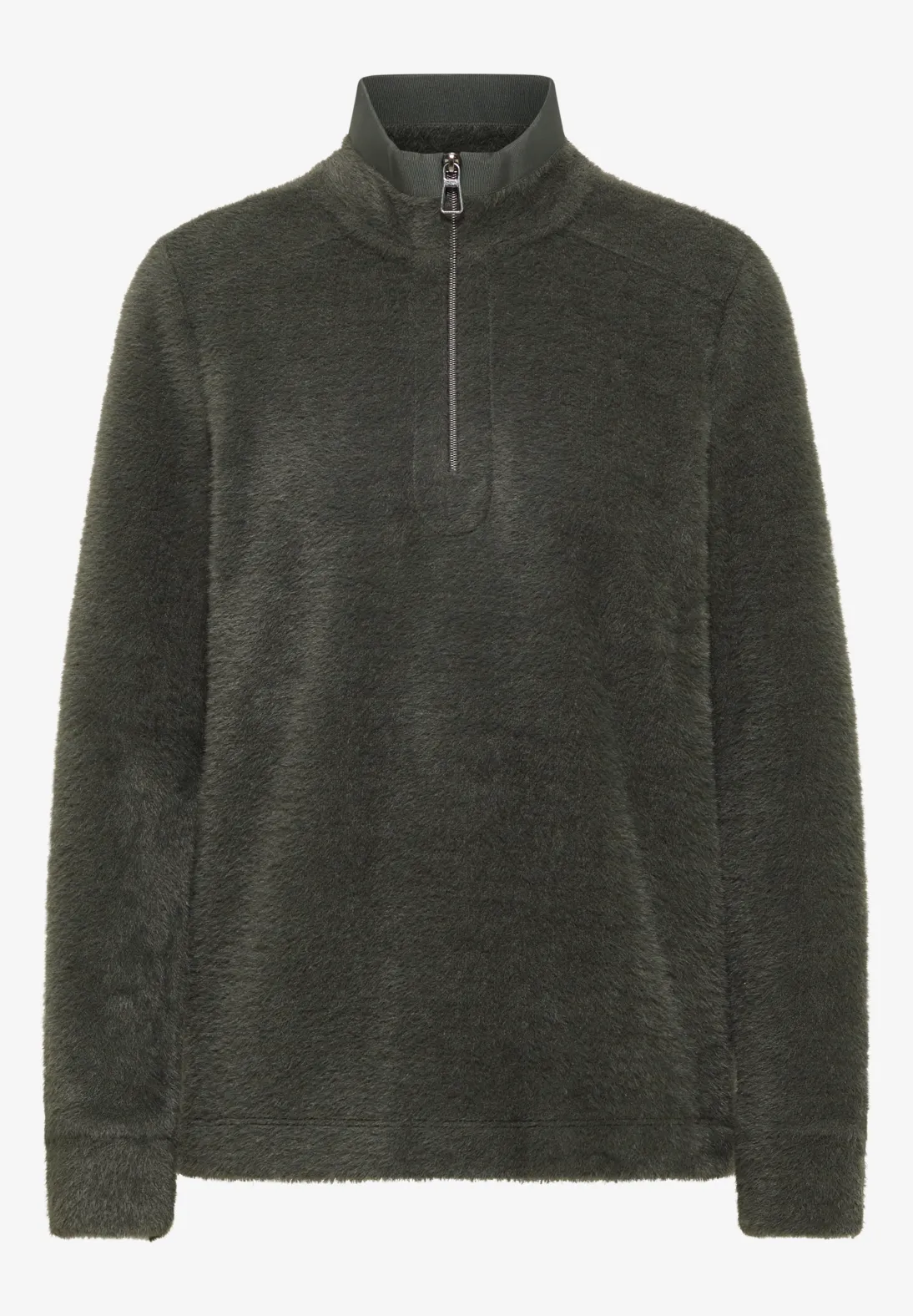 Cecil Federgarnshirt - Raw Khaki