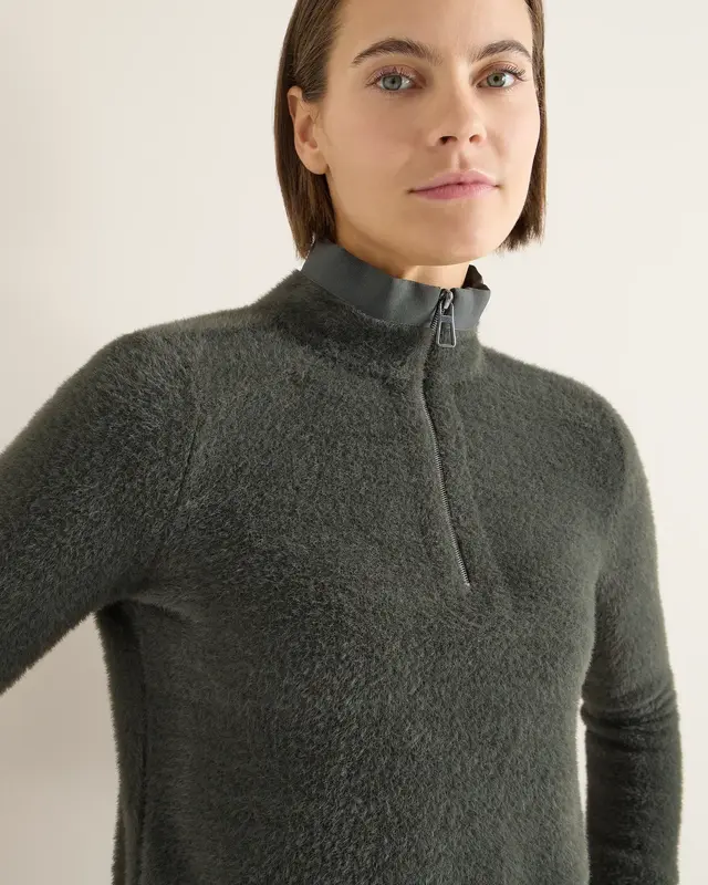 Cecil Featheryarn Shirt - Raw Khaki