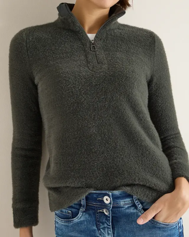 Cecil Featheryarn Shirt - Raw Khaki