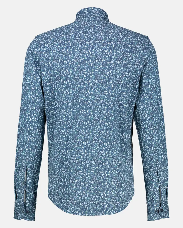 Lerros Jersey Hemd - Arctic Blue