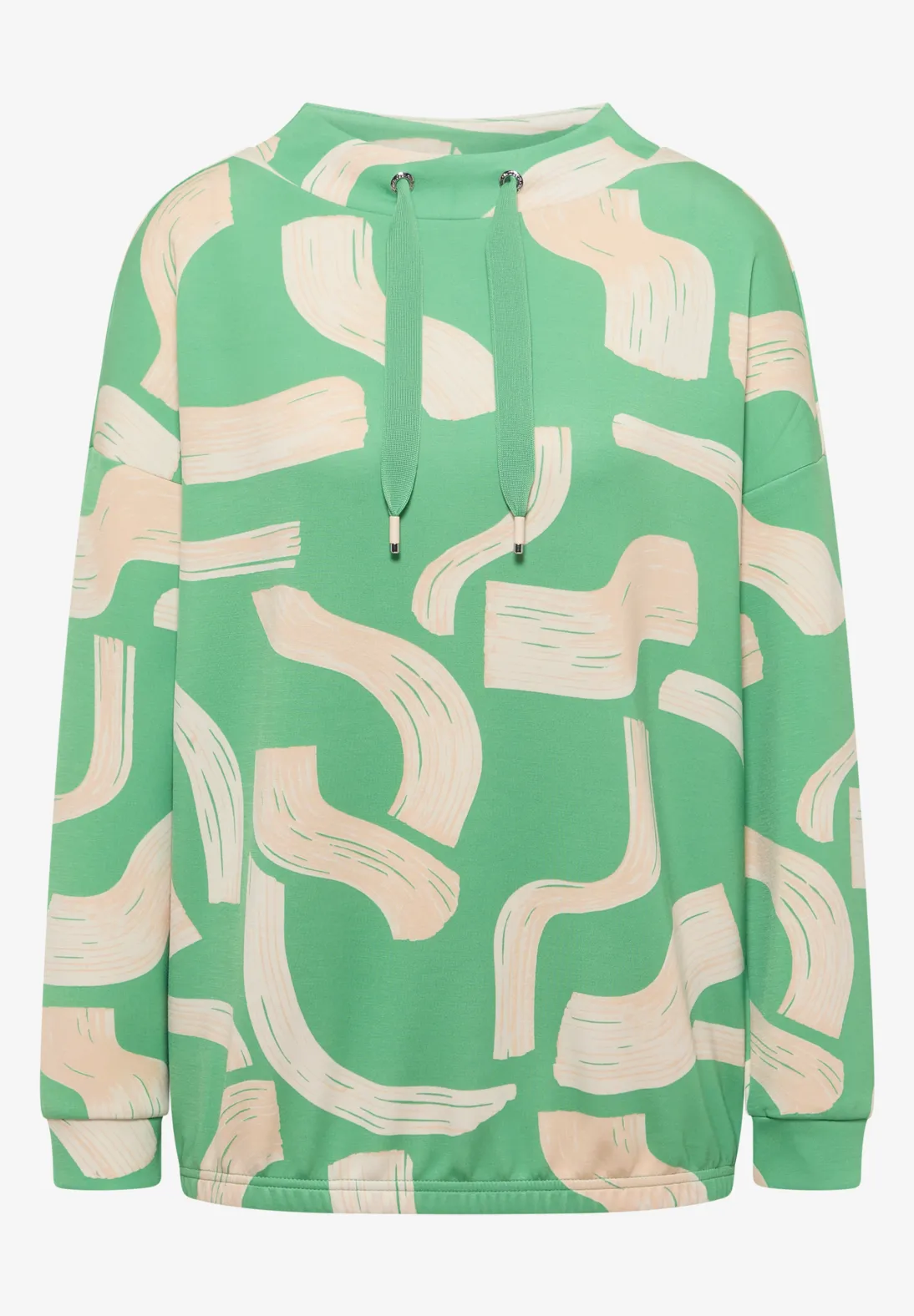 Cecil Printed Shirt - Dark Bamboo Green