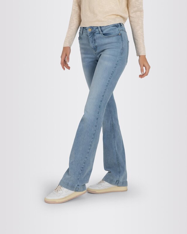 Mac Jeans Dream Jeans Boot Authentic - Summer Blue Clouds Wash