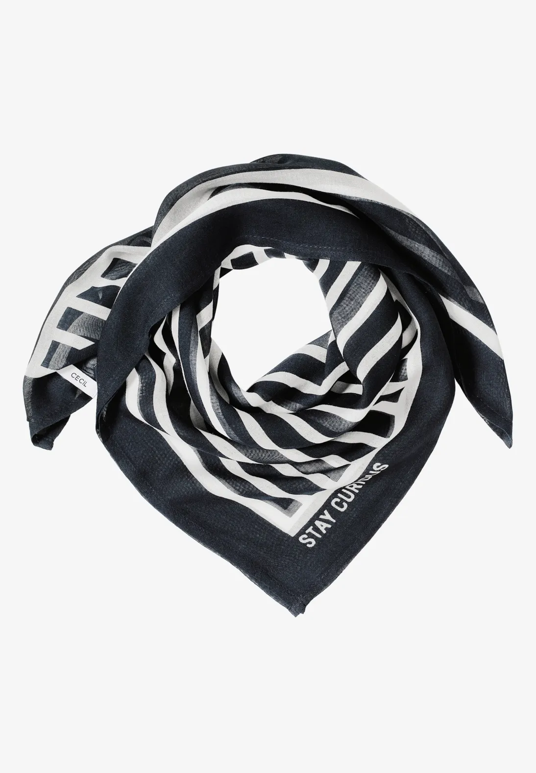 Cecil Printed Bandana - Universal Blue