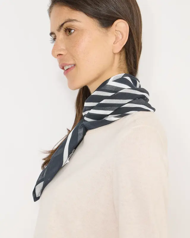 Cecil Printed Bandana - Universal Blue