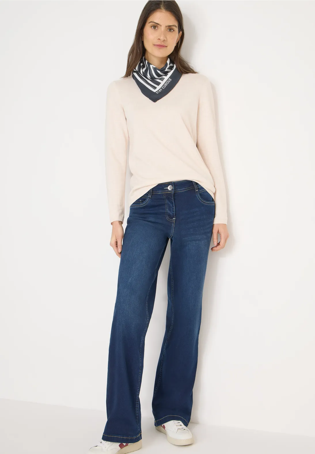 Cecil Bandana met Patroon - Universal Blue