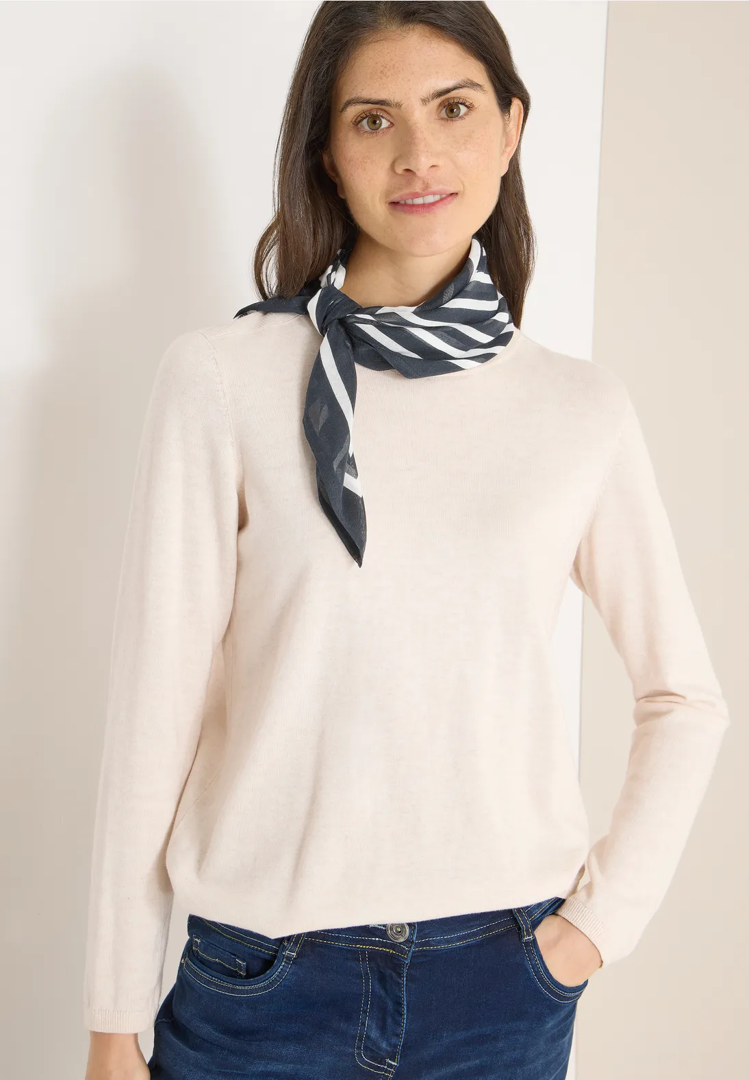 Cecil Printed Bandana - Universal Blue