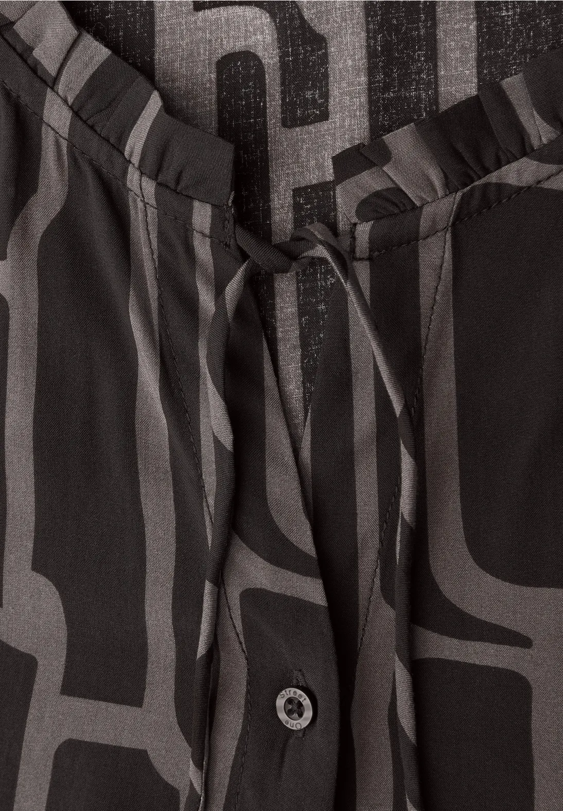 Street One Print Tuniek - Darkest Brown