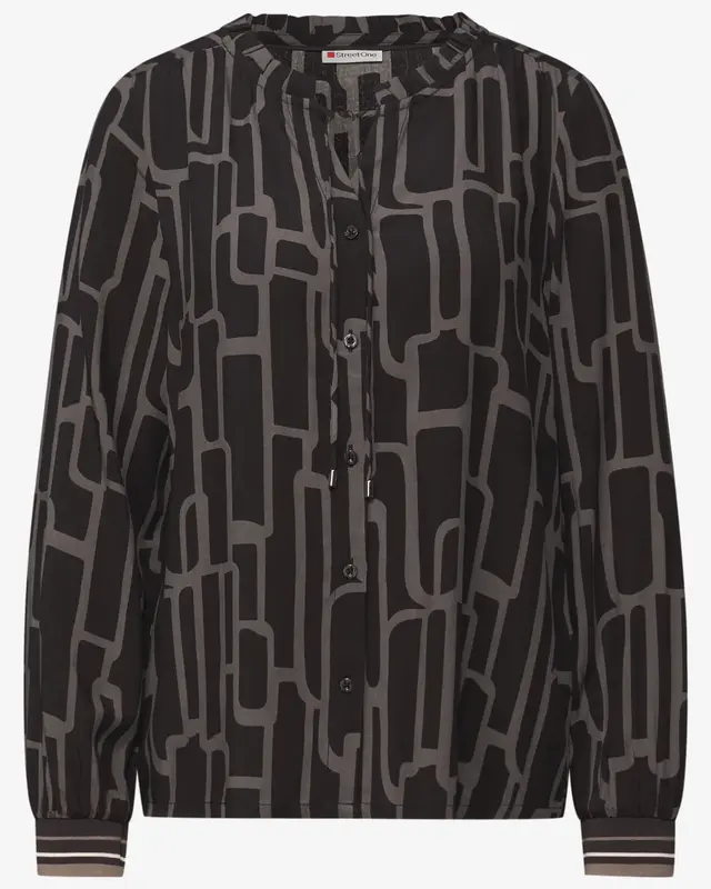 Street One Print Tuniek - Darkest Brown