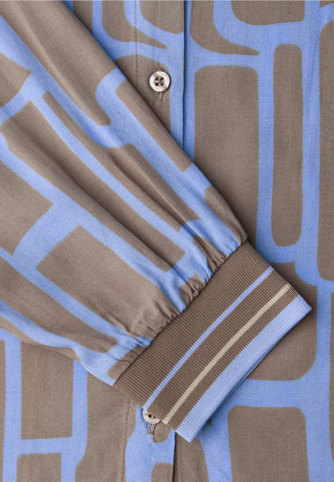 Street One Printed Tunic - Frosted Blue