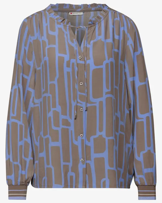 Street One Print Tuniek - Frosted Blue