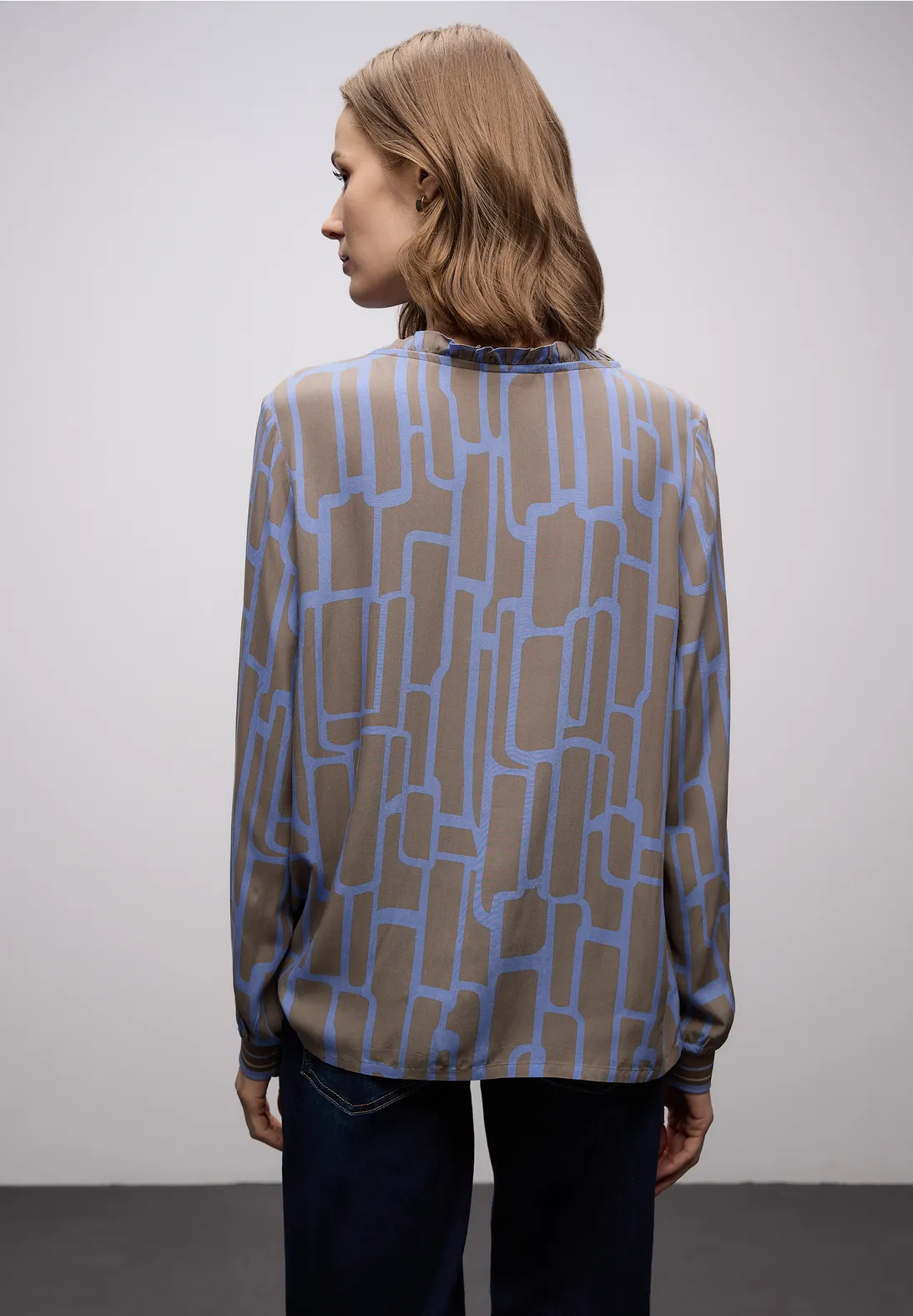 Street One Print Tuniek - Frosted Blue