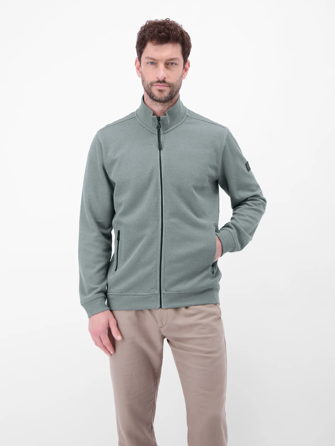 Lerros Sweatjacket - Storm Grey
