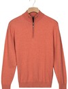 Baileys Pullover mit Zipper - Apricot