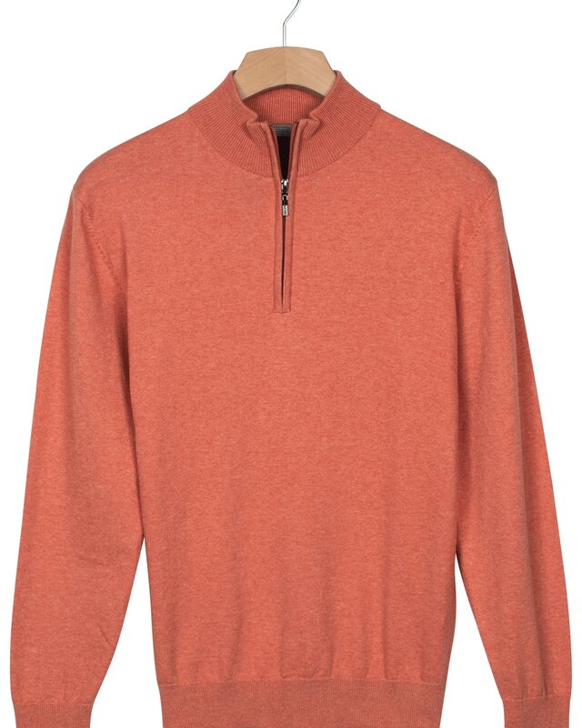 Baileys Jumper with Zipper - Apricot