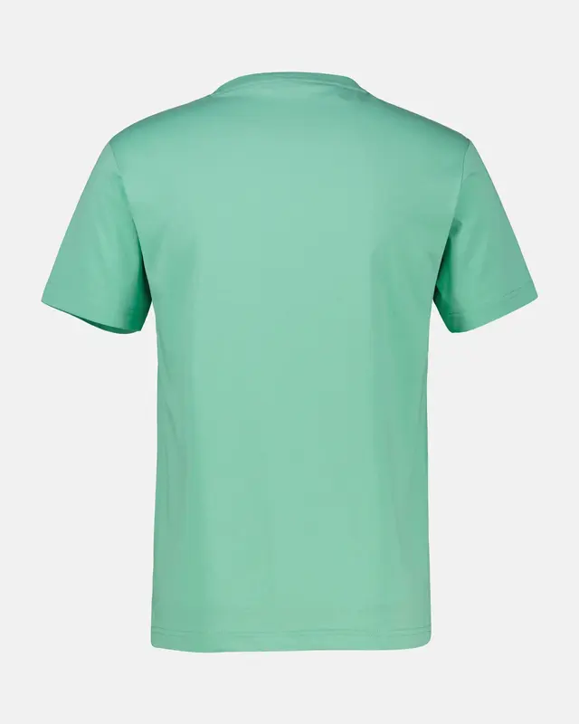 Lerros T-Shirt mit Brustprint - Mint Water