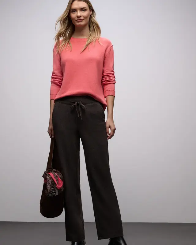 Street One Basic Pullover - Striking Coral