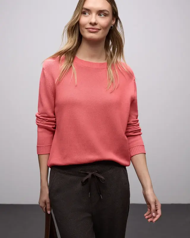 Street One Basic Jumper - Striking Coral