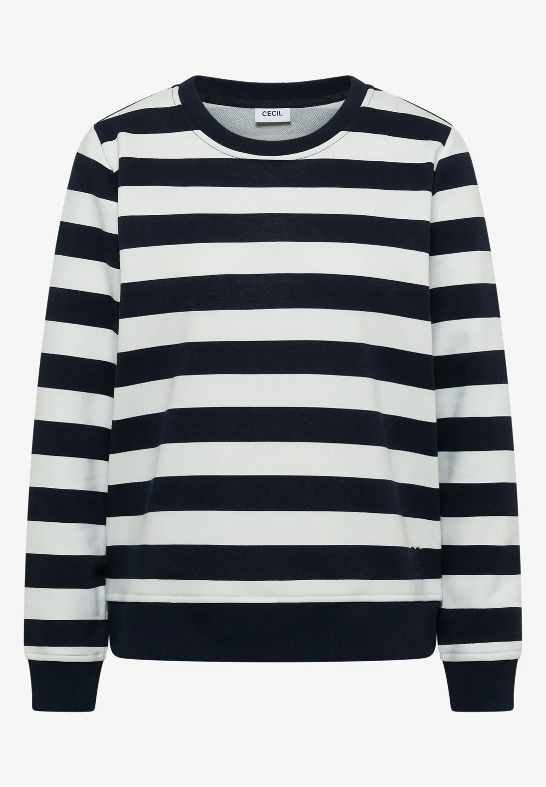 Cecil Striped Sweatshirt - Universal Blue