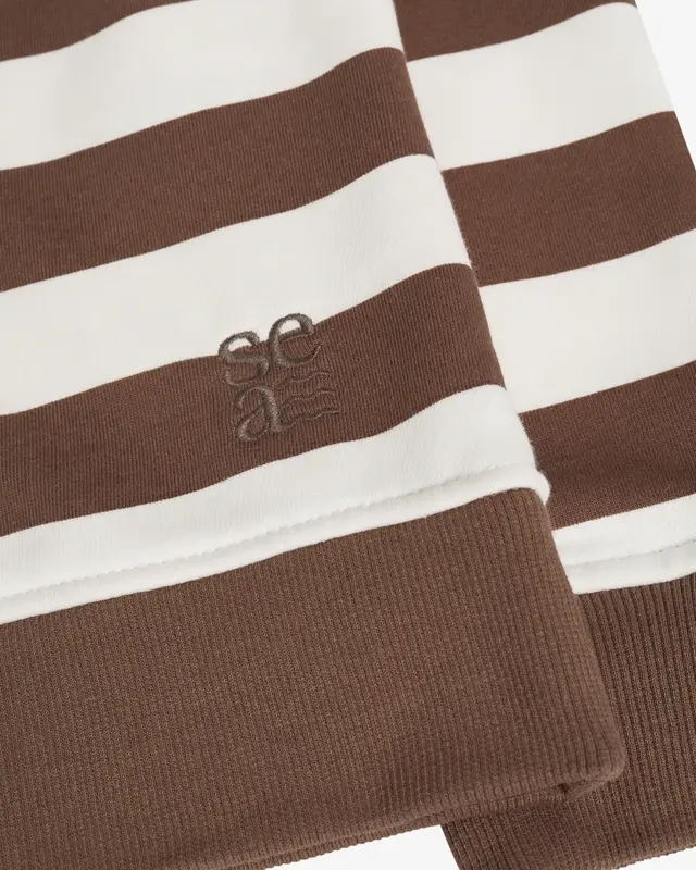 Cecil Gestreept Sweatshirt - Urban Taupe