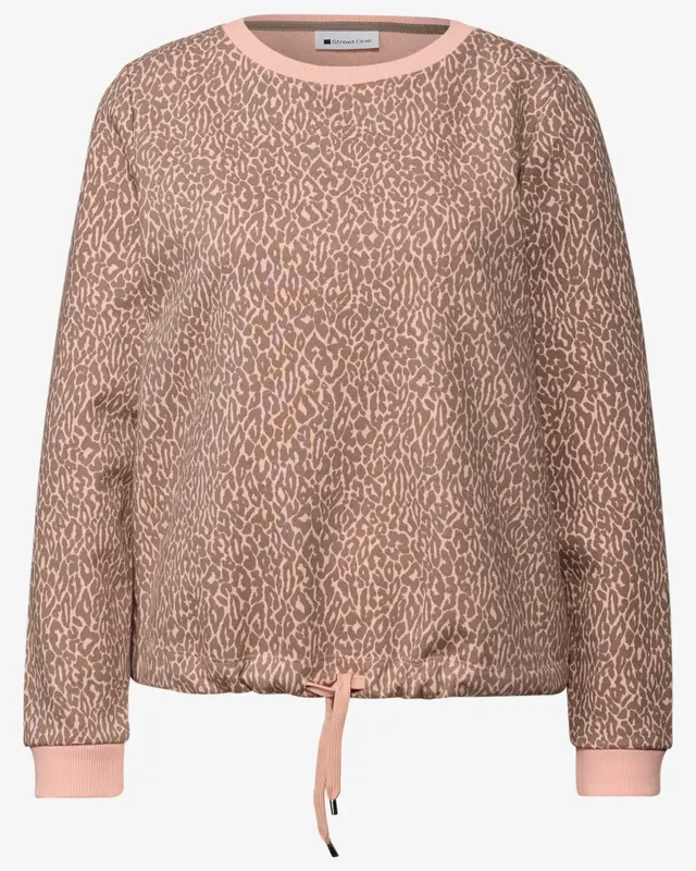 Street One Leo Sweatshirt - Light Apricot