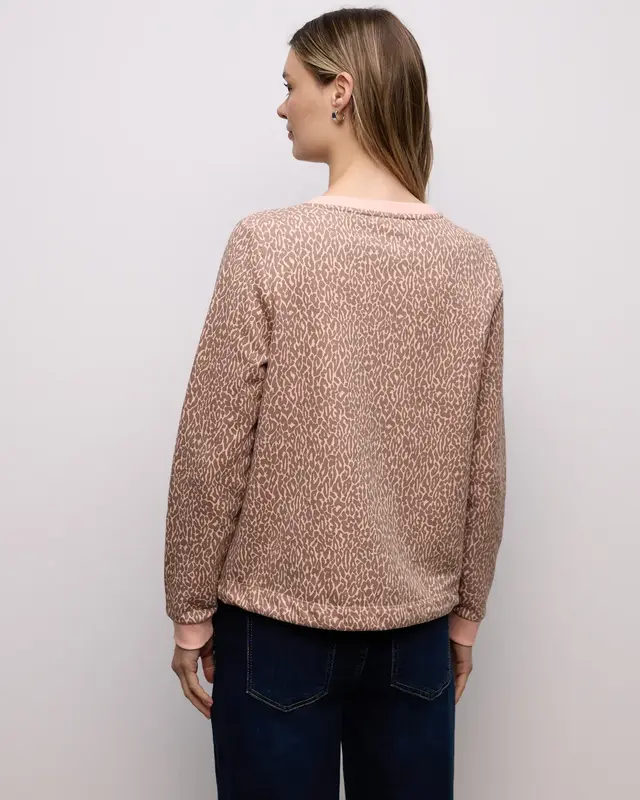 Street One Leo Sweatshirt - Light Apricot