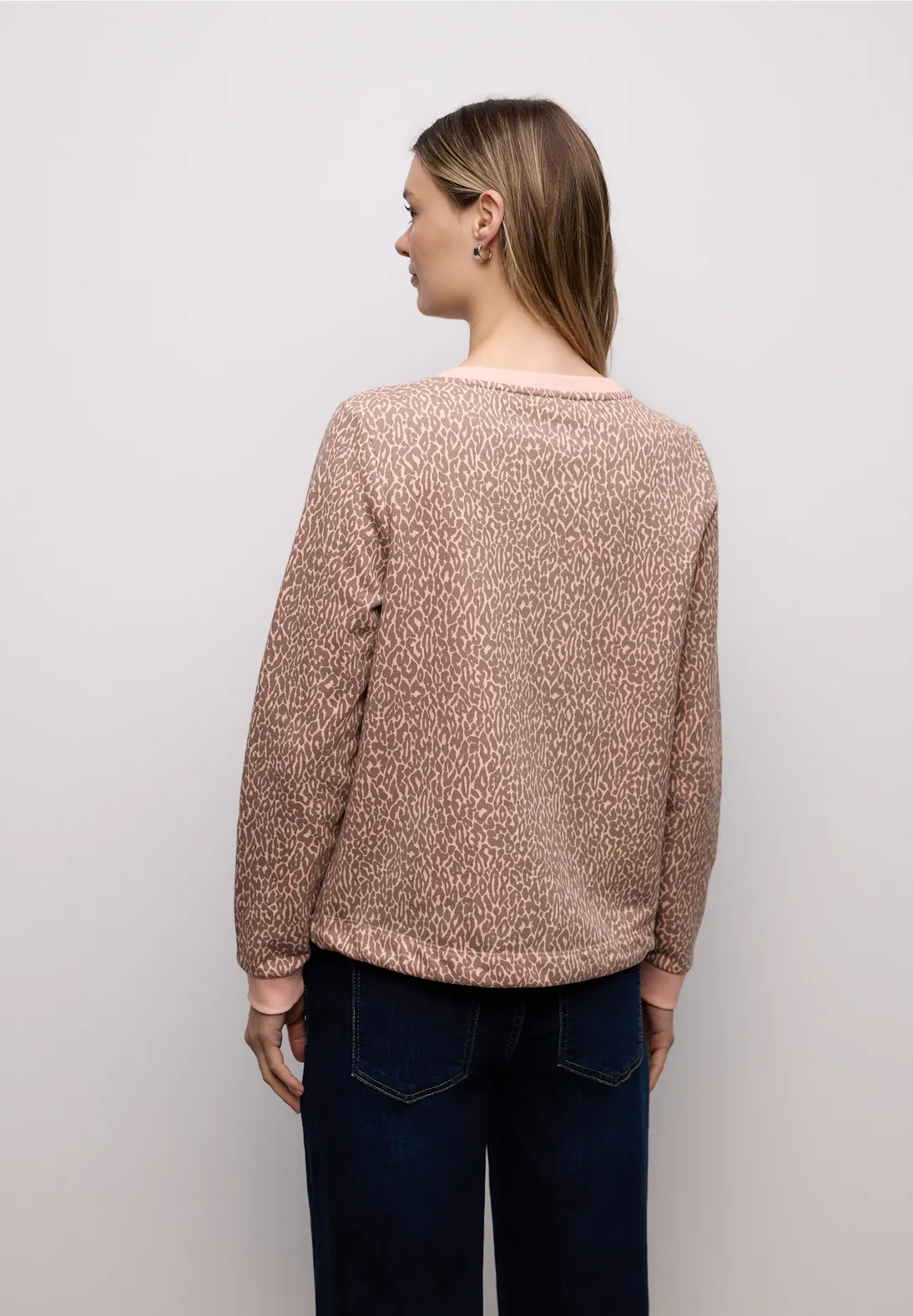 Street One Leo Sweatshirt - Light Apricot