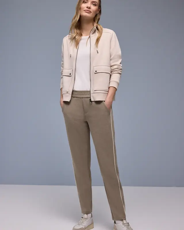 Street One Slim Leg Hose Bonny - Light Terra Mocha