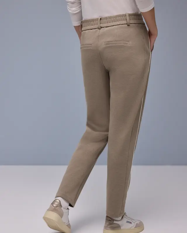 Street One Slim Leg Broek Bonny - Light Terra Mocha
