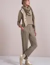Street One Slim Leg Hose Bonny - Light Terra Mocha