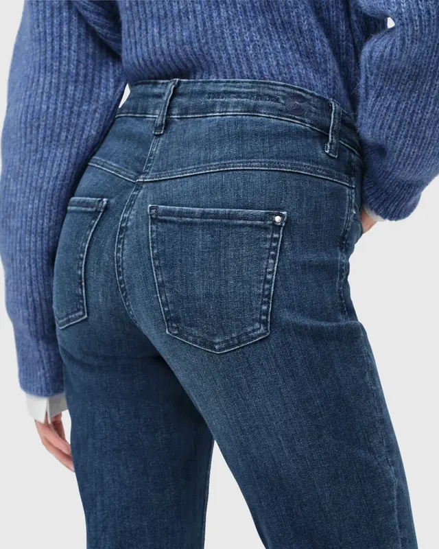 Mac Jeans  Dream Jeans Boot Authentic - Cobalt Authentic Wash