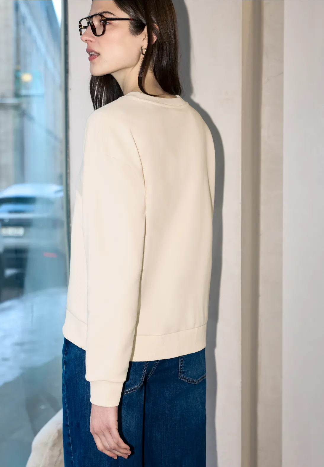 Street One Studio Sweatshirt - Soft Beige