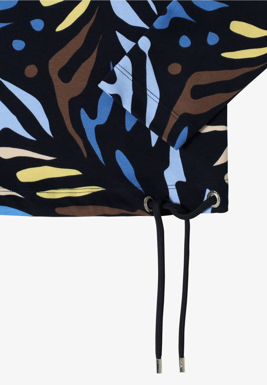 Cecil Gemustertes Shirt - Universal Blue