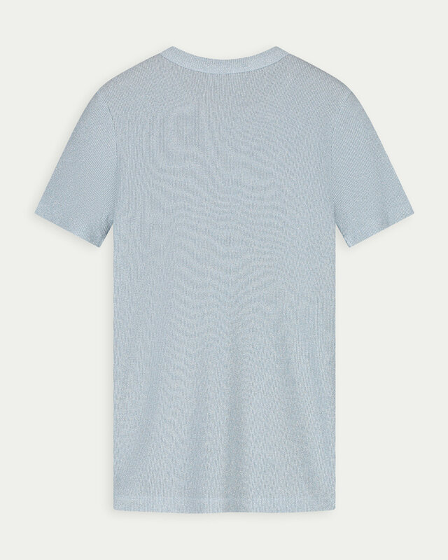 Elvira Collections Glitzer Top Vickey - Ice Blue