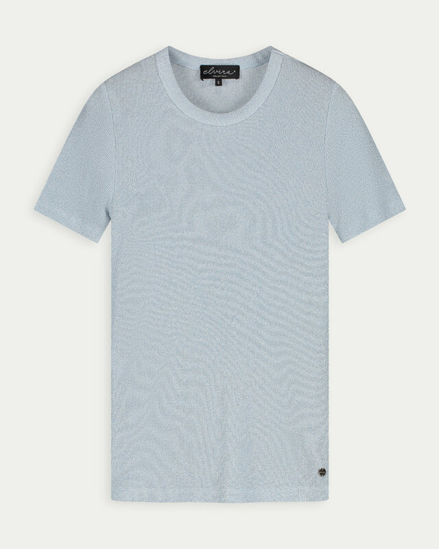 Elvira Collections Glitter Top Vickey - Ice Blue