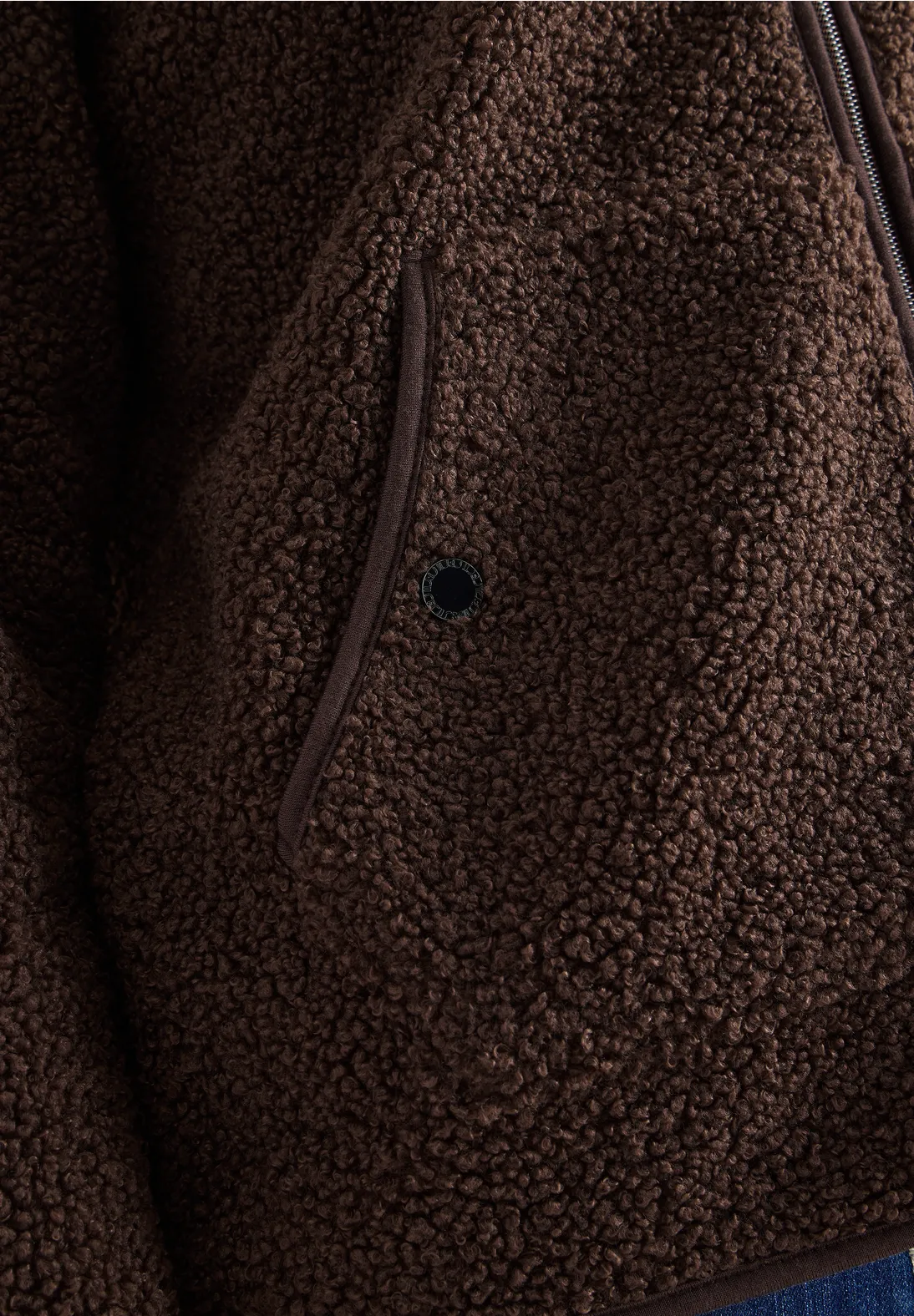 Cecil Soft Jacket with Zipper - Machiato Brown