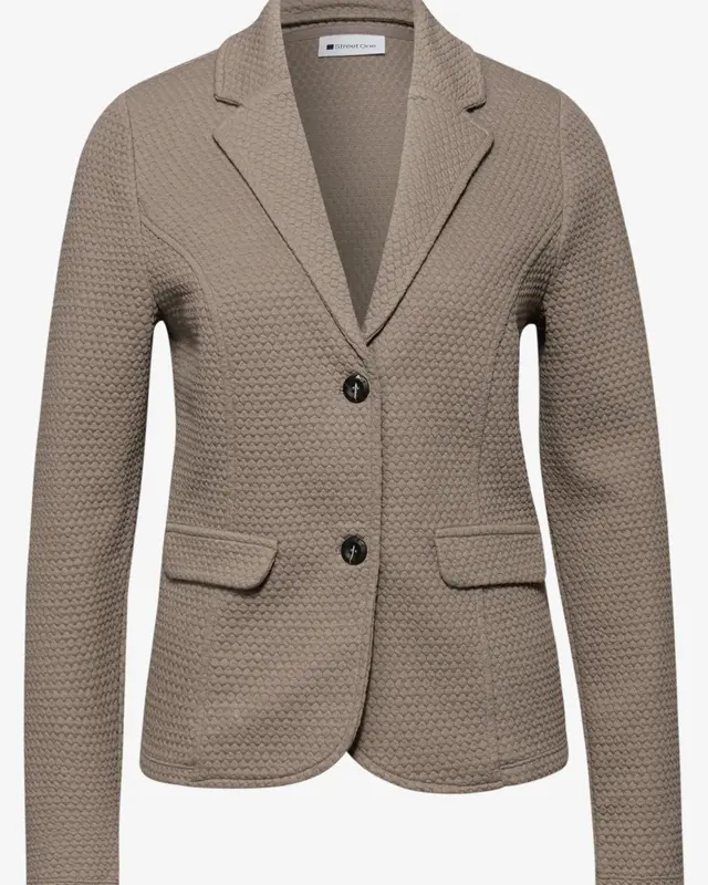 Street One Blazer with Structure - Light Terra Mocha