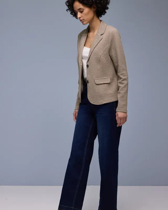 Street One Blazer with Structure - Light Terra Mocha