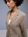Street One Blazer mit Struktur - Light Terra Mocha