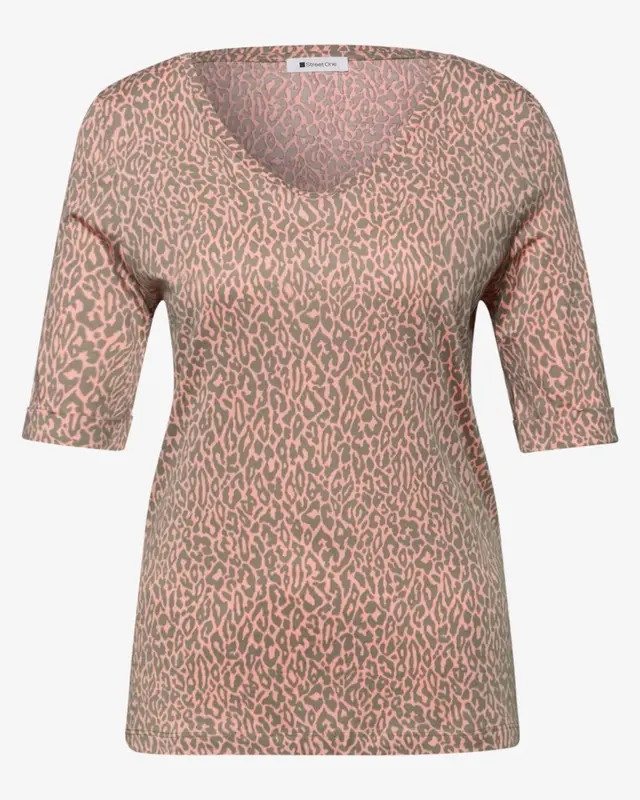 Street One Leo Shirt - Light Apricot