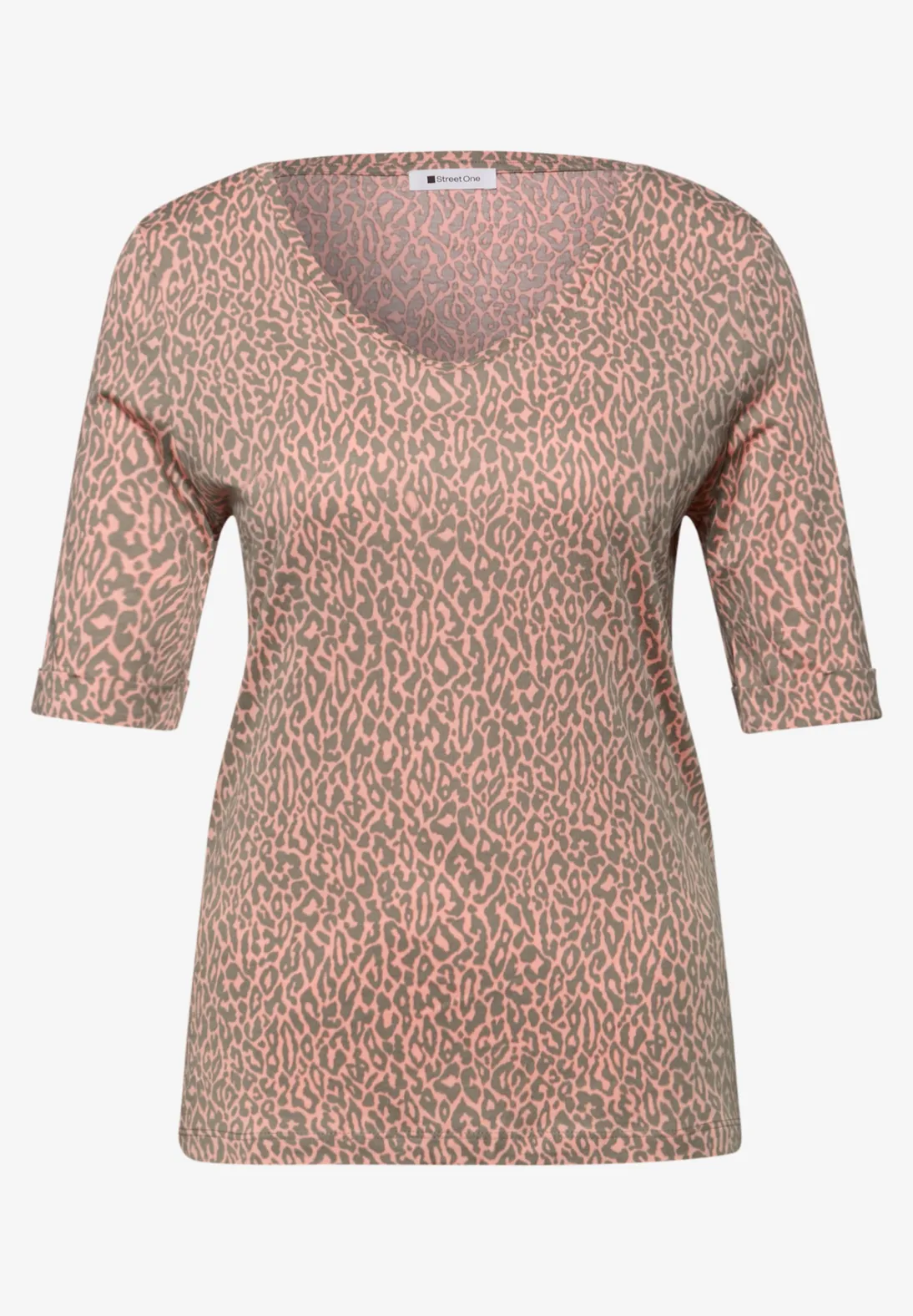 Street One Leo Shirt - Light Apricot