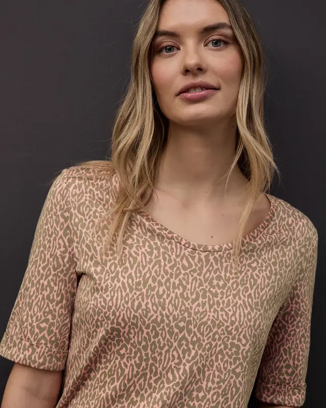 Street One Leo Shirt - Light Apricot