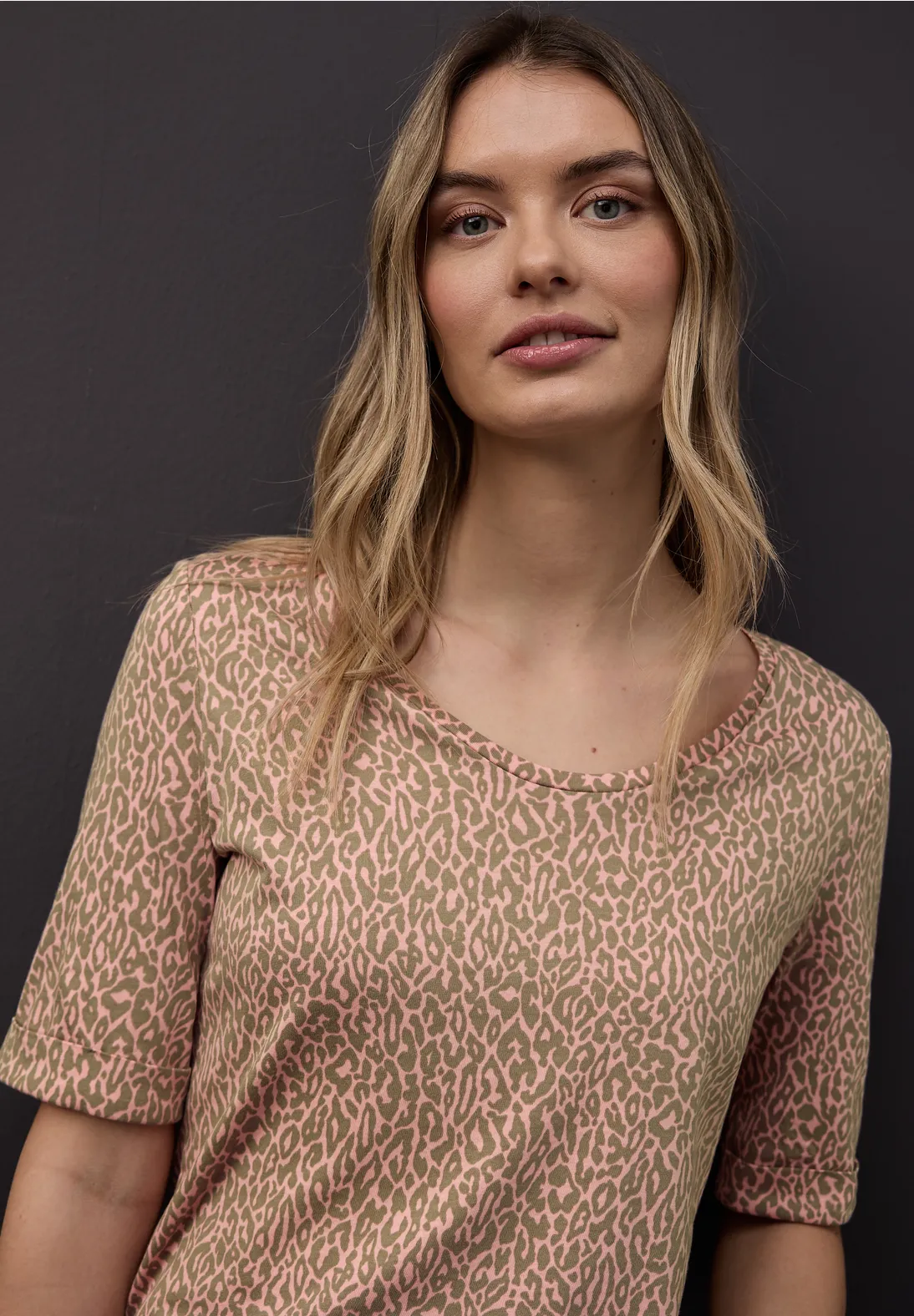 Street One Leo Shirt - Light Apricot